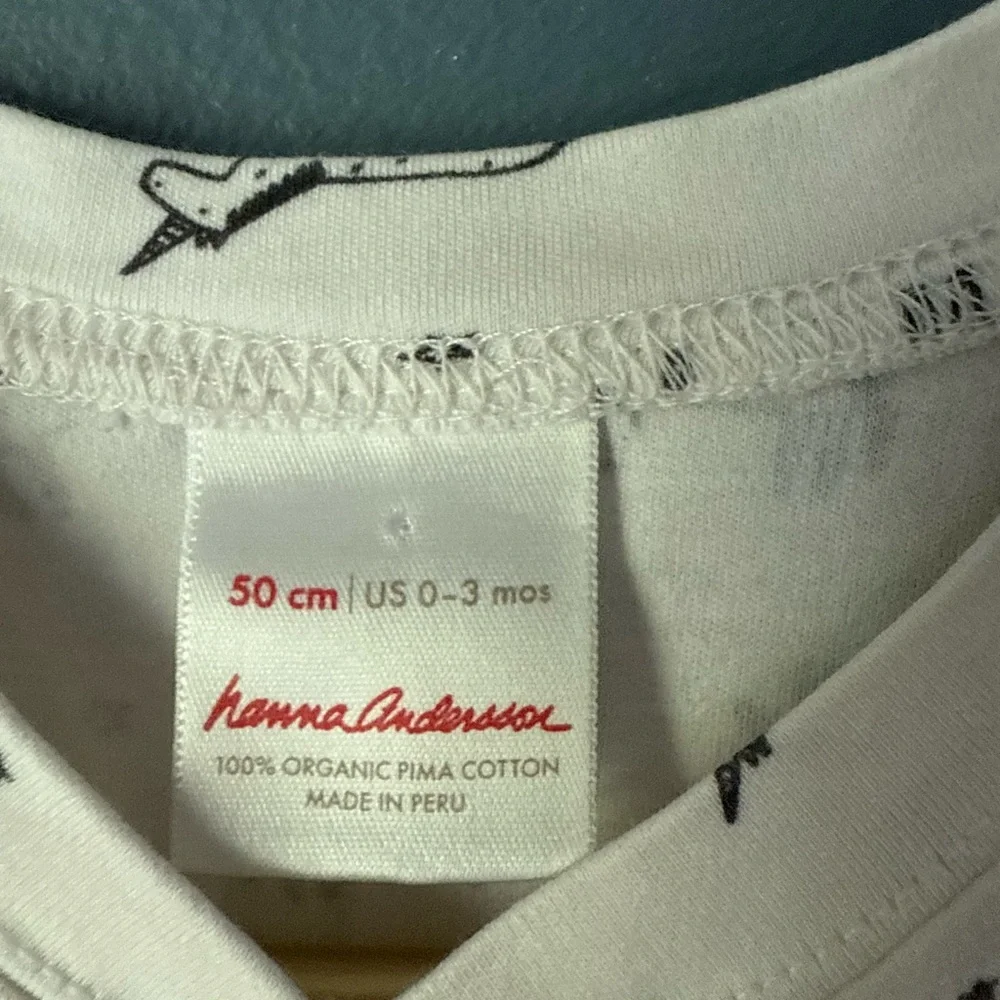 Hanna Andersson Pima‎ cotton unicorn footie